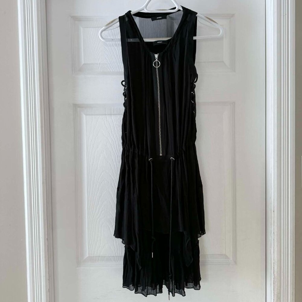 Diesel Tunic with Zipper, Fully Lined